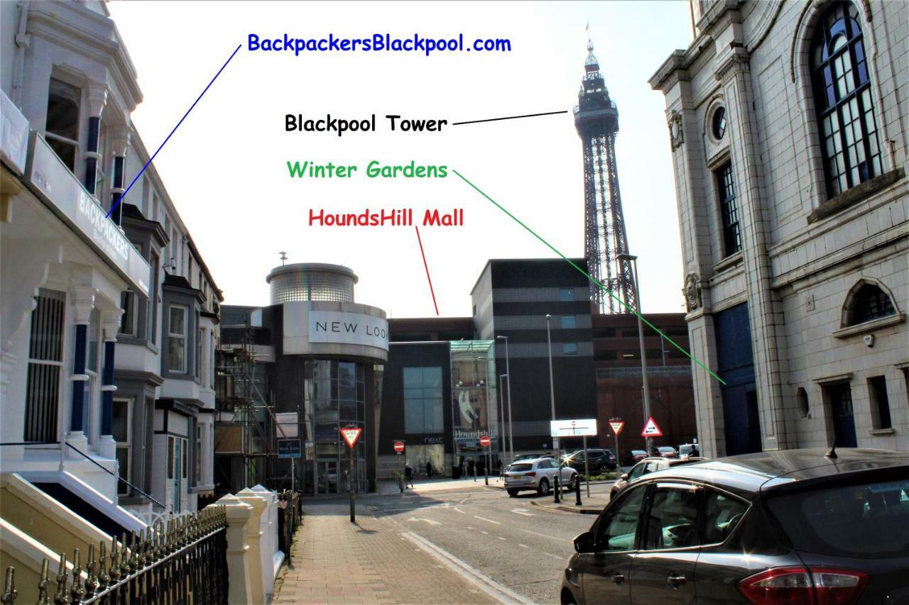 Backpackers Blackpool Hotel & Suites Εξωτερικό φωτογραφία